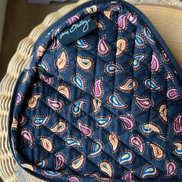 Vera Bradley Vintage Zippered Storage Bag, Kensington Pattern, Approx 12” x 5” - Picture 7 of 7